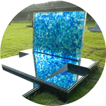 福島県いわき市の光るお墓光墓