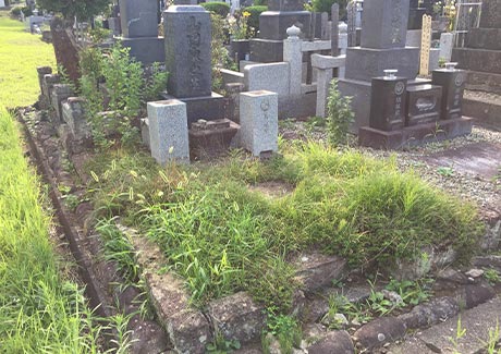 お墓の雑草対策
