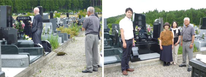 納骨のお手伝い1