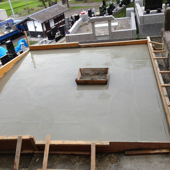 墓石を利用しての建替え4