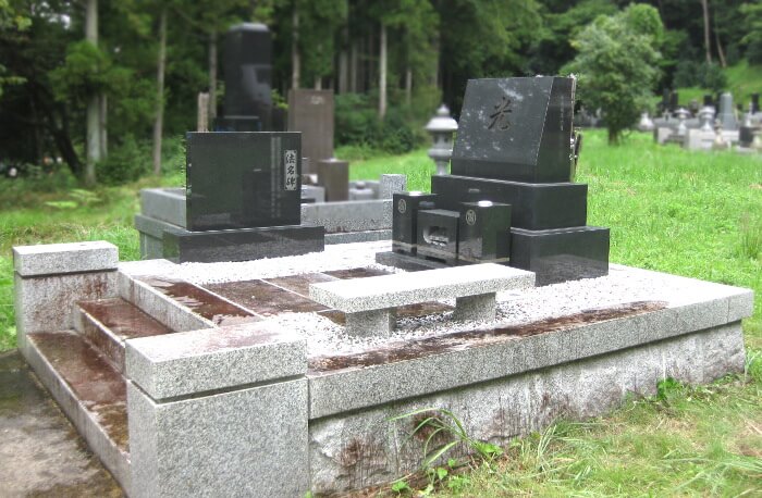 お墓じまい、解体処分2